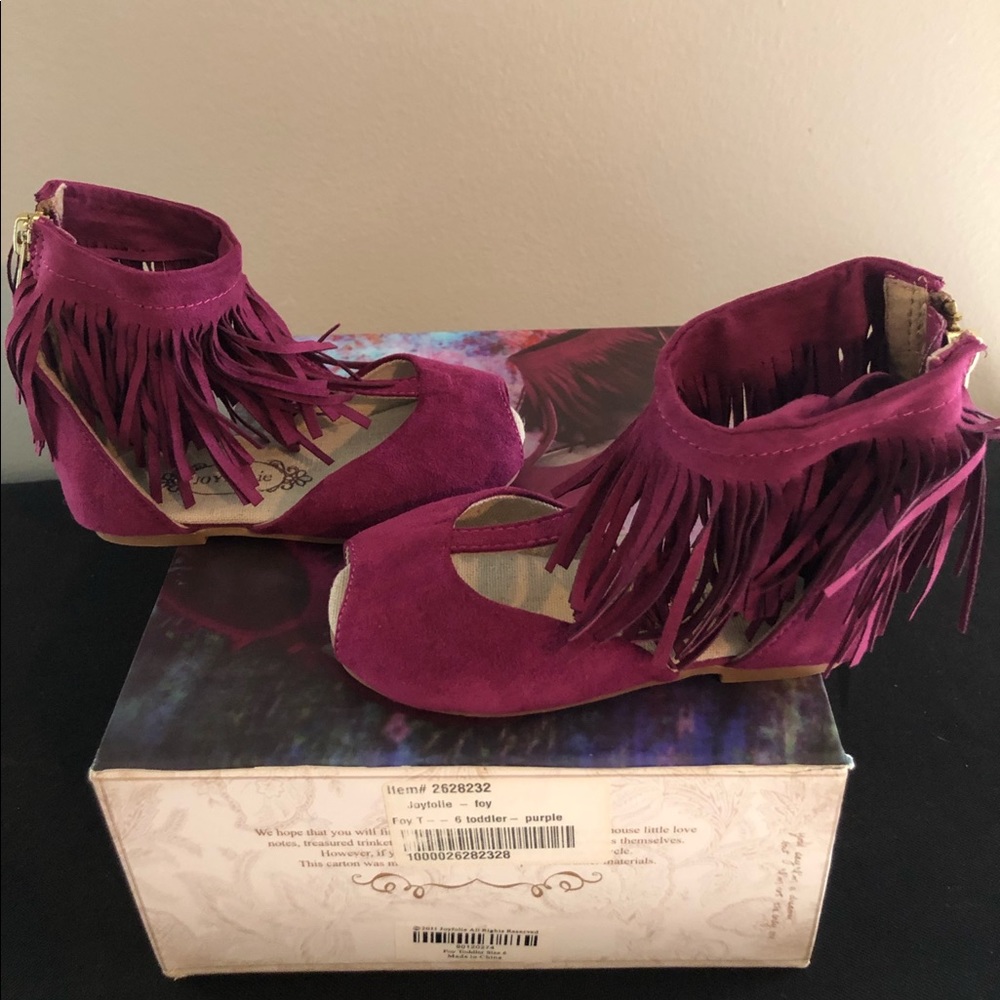 NIB Joyfolie Foy Toddler Girls Shoes - Size 6